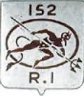 152&egrave;me R&eacute;giment d'Infanterie "Les diables rouges" qui s'est illustr&eacute; pendant la grande guerre